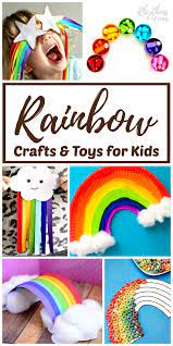 rainbow arts crafts and painting