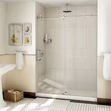 Barn Doors Frameless Shower Enclosures | Bathtub Enclosure Barn Door
