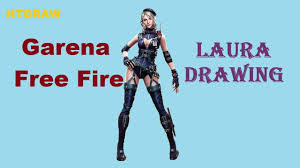 Garena free fire has more than 450 million registered users which makes it one of the most popular mobile battle royale games. Laura From Free Fire Drawing Step By Step Https Htdraw Com Wp Content Uploads 2020 02 Laura Drawing Jpg Laura Step By Step Drawing Fire Drawing Drawings