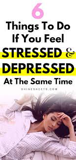 I feel stressed when i go to basketball because i feel that if i let the other team score a basket the people in my team will shout at me and not like me. Feeling Stressed And Depressed At The Same Time Do This Now