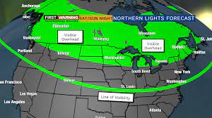 northern lights to be visible across