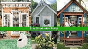 Can you put a bathroom in a shed?