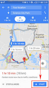 how to set up google maps navigation on