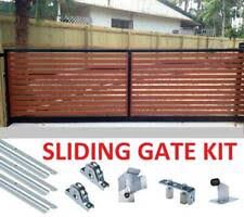 3m galvanised sliding gate track for