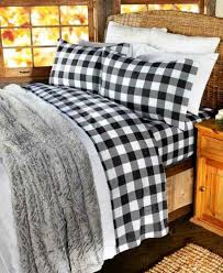 Buffalo Check Bed King Sheet Set With