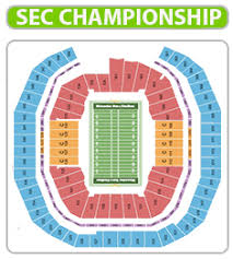 44 Actual 2019 Sec Championship Seating Chart Georgia Dome
