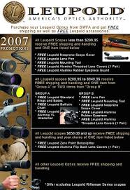 Free Accessories And Free Shipping With Leupold Optics
