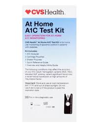 cvs health at home a1c test kit