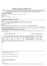 Medical Certificates Flag State Certificate Mlc 2006