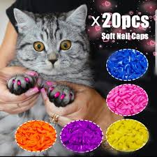 Pet Cats Dogs Nail Caps