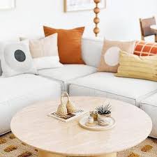 Round Marble Top Coffee Table Design Ideas