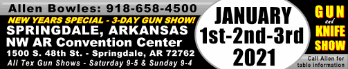 2021 gun knife show listings