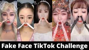 asian makeup removal tiktok compilation
