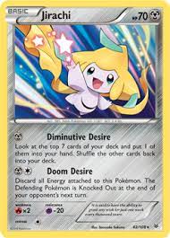 If this pokémon is in the active spot, you may look at the top 2 cards of your deck and put 1 of them into your hand. Jirachi Xy Roaring Skies Tcg Card Database Pokemon Com