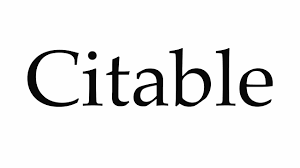 How To Pronounce Citable Youtube