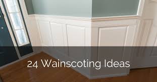 Wainscoting is installing wooden trim and panels in a pattern along the lower wall. 24 Wainscoting Ideas For Your Home Remodel Sebring Design Build Design Trends