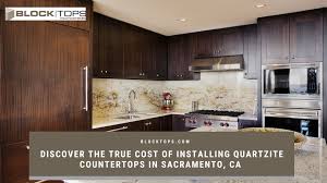 installing quartzite countertops