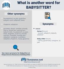 Synonyms For Babysitter Thesaurus Net