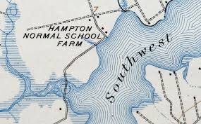 Details About Newport News Hampton Virginia Vintage Usgs Topo Map 1907 Seaford Topographic