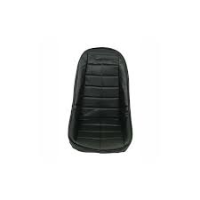 Low Back Fiberglass Seat Cover Black
