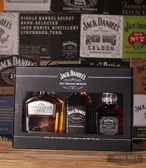 3 x 375ml jack daniel s gift set with