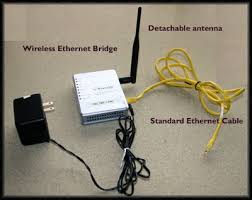 wifi tip using a wireless ethernet bridge