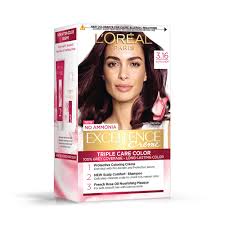 Once we've tested a sufficient number we'll start to compile lists of the top rated burgundy hair dye for black hair. Buy L Oreal Paris Excellence Creme Hair Color 3 16 Burgundy 72ml 100g Online At Low Prices In India Amazon In