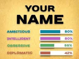Who Are You According To Your Name Me Fun Personality