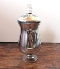 Silver Mercury Glass Antiqued Finish