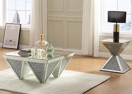 Acme Furniture 84900 Mirrored Faux