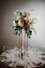 wedding centerpieces tall rustic