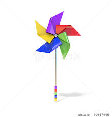 pinwheel toy five sided diffely