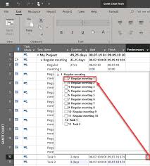 How To Link Tasks With Recurring Tasks In Ms Project 2019