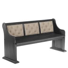 I am thinking about using a dining table with bench seats in my breakfast room remodel and i'd like to hear your thoughts on it. Best Quality Furniture Tufted Backrest Upholstered Dining Bench Single On Sale Overstock 31001931