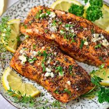 perfect air fryer salmon fillets dr