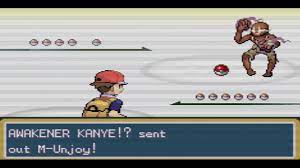 Pokemon Ultra Firered XD - Vs AWAKENER Kanye!? - YouTube