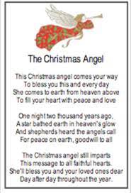 An angel in the house they say will guard your family night & day anonymous. Quotes About Christmas Angels 42 Quotes