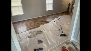 how to install laminate floors