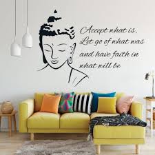 Get Yoga Quotes Decals Buddha