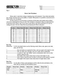 59 Printable Morse Code Chart Forms And Templates Fillable