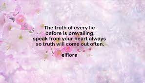 Murder cannot be hid long; Truth Will Come Out Often El Flora