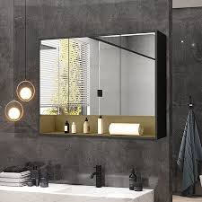 Bathroom Mirror Cabinet Led Lighted