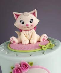 Kitten Cake Cake By Couture Cakes By Olga Cakesdecor gambar png