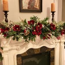 Fireplace Decor Elegant Mixture Of