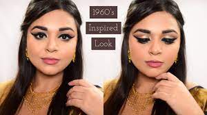 bollywood inspired retro makeup