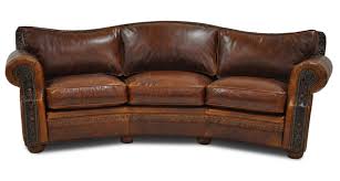 laredo leather conversation sofa