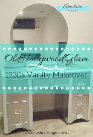 old hollywood glam 1930s vanity