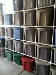 diy pvc tote bin container storage
