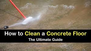 10 brilliant ways to clean a concrete floor