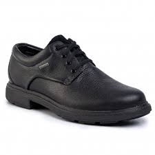 Shoes Clarks Un Tread Lo Gtx Gore Tex 261454517 Black Leather